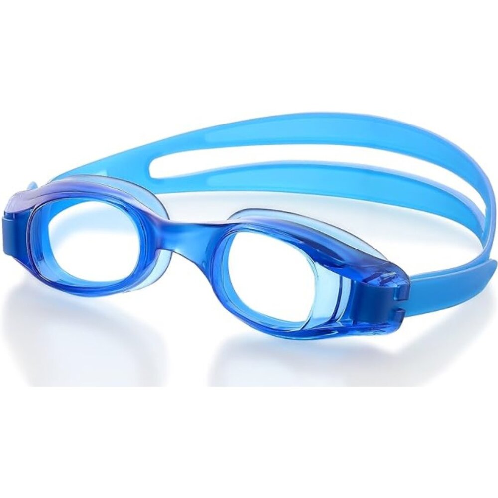 BEEMO Swimming Goggles for Kids/Early Teens Leak Resistant Adjustable - Blue